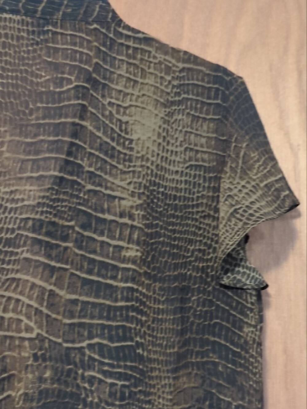 American Living Ruffle-Front Blouse - Picture 12 of 13